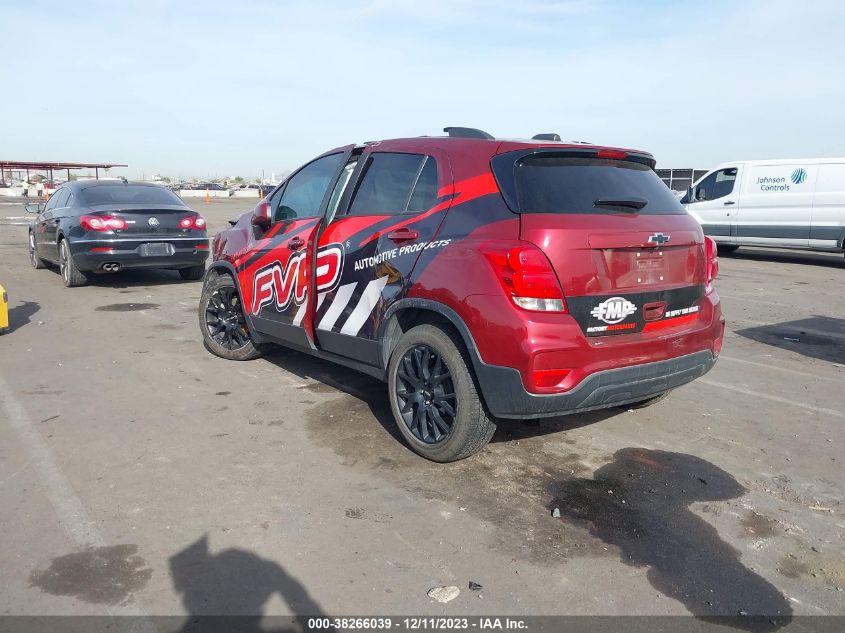 VIN KL7CJLSB6MB359936 2021 CHEVROLET TRAX FWD LT