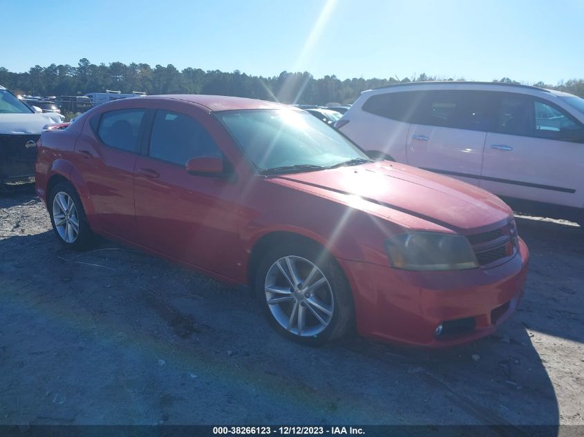 2013 DODGE AVENGER SXT - 1C3CDZCG5DN757293