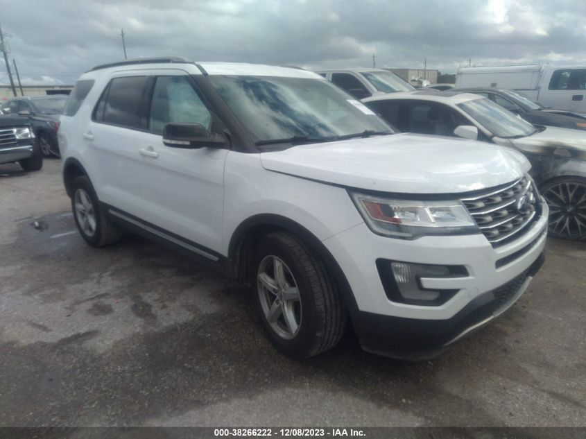2016 FORD EXPLORER XLT - 1FM5K8D88GGD06214