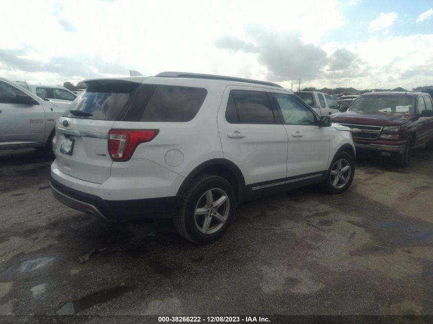 2016 FORD EXPLORER XLT - 1FM5K8D88GGD06214
