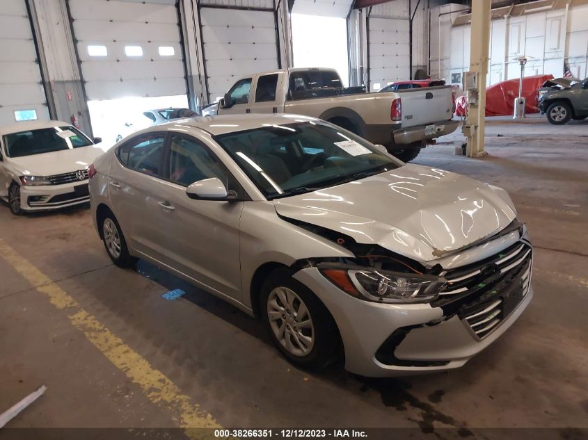 2017 HYUNDAI ELANTRA SE - 5NPD74LF7HH067312