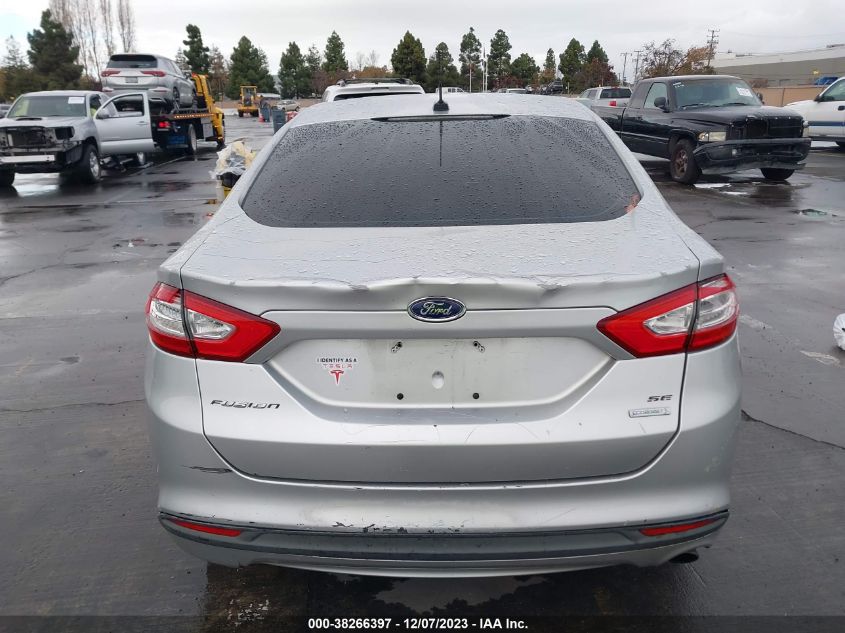 2013 FORD FUSION SE - 3FA6P0HR8DR286443