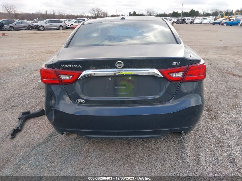 2017 NISSAN MAXIMA SV - 1N4AA6AP1HC407440