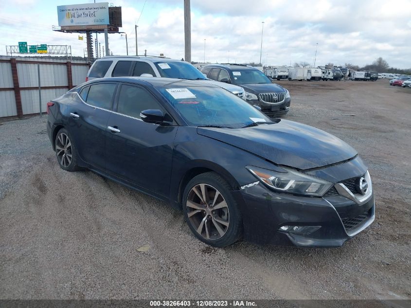 2017 NISSAN MAXIMA SV - 1N4AA6AP1HC407440