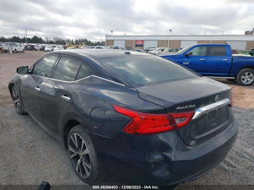 2017 NISSAN MAXIMA SV - 1N4AA6AP1HC407440