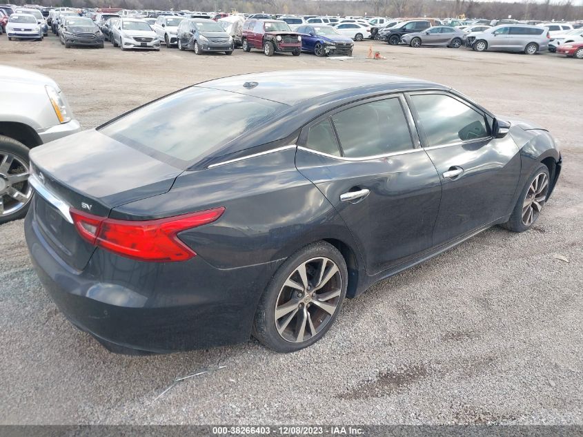 2017 NISSAN MAXIMA SV - 1N4AA6AP1HC407440