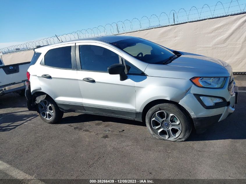 2020 FORD ECOSPORT S - MAJ3S2FE5LC332577