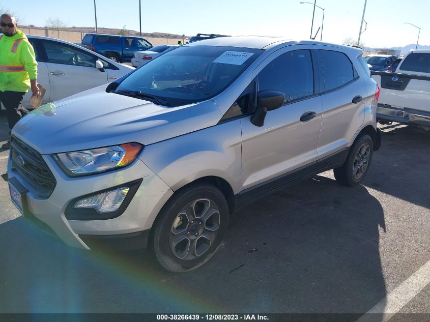 2020 FORD ECOSPORT S - MAJ3S2FE5LC332577