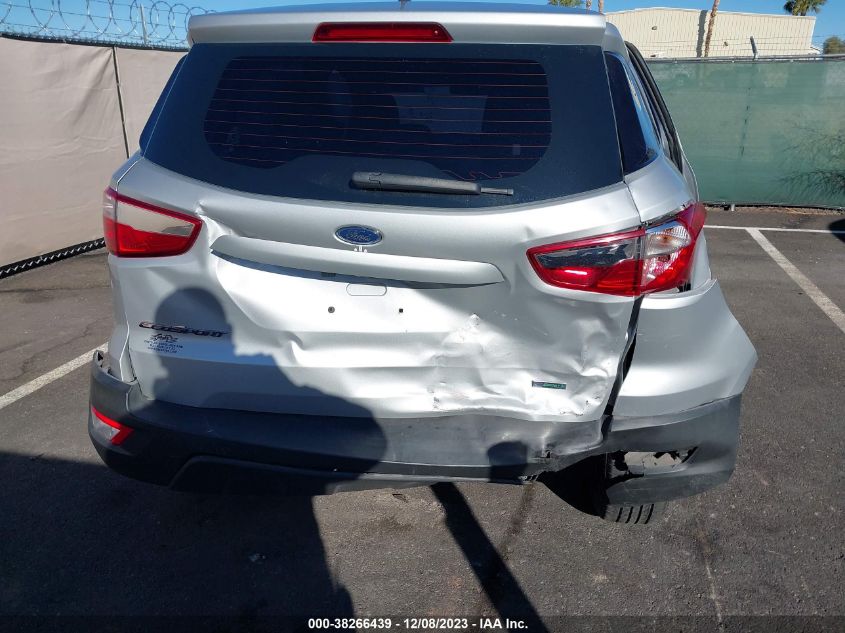 2020 FORD ECOSPORT S - MAJ3S2FE5LC332577