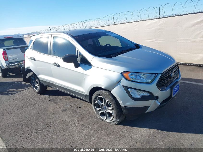 2020 FORD ECOSPORT S - MAJ3S2FE5LC332577