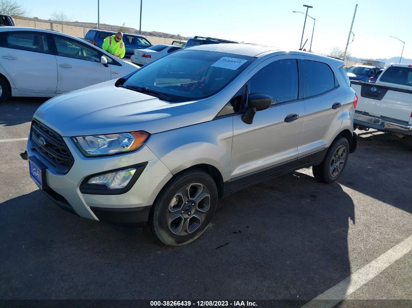 2020 FORD ECOSPORT S - MAJ3S2FE5LC332577