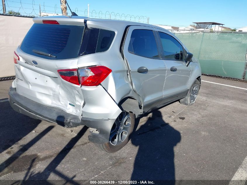 2020 FORD ECOSPORT S - MAJ3S2FE5LC332577