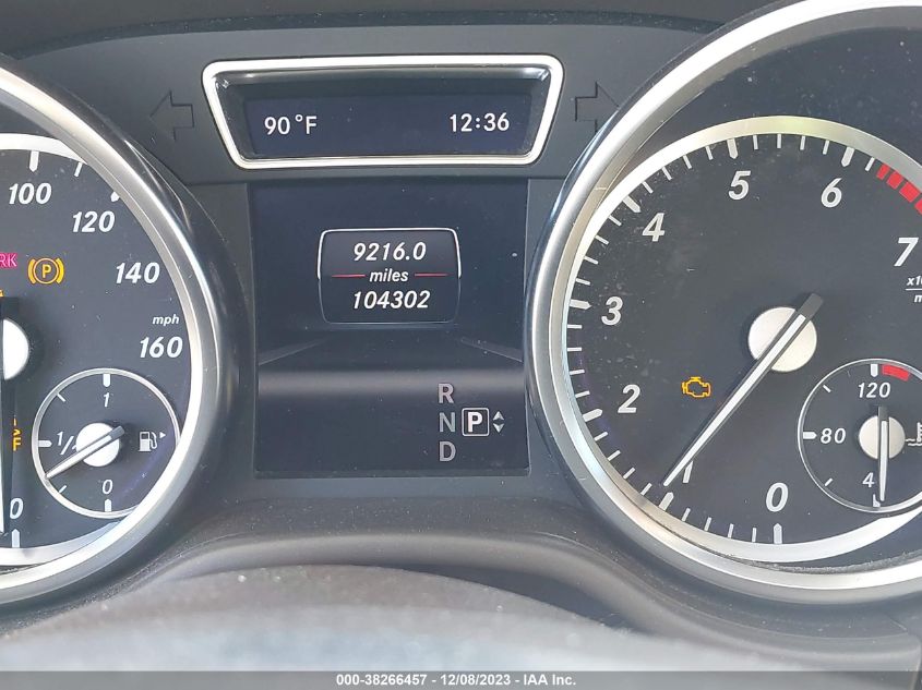 2013 MERCEDES-BENZ ML 350 4JGDA5JB1DA229861