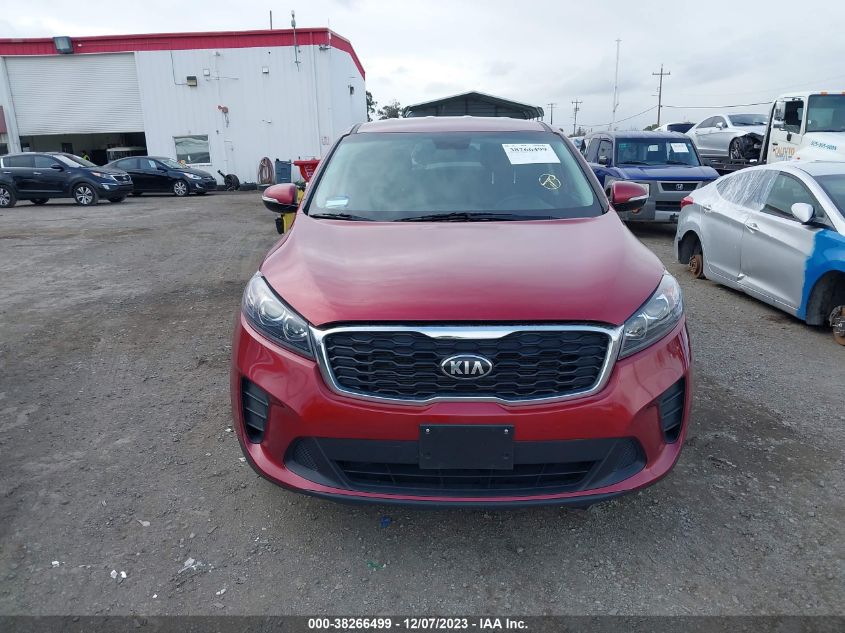 2019 KIA SORENTO 3.3L LX - 5XYPGDA51KG471499