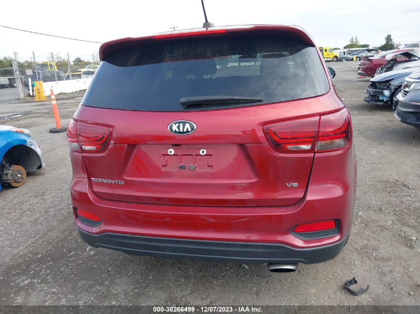 2019 KIA SORENTO 3.3L LX - 5XYPGDA51KG471499