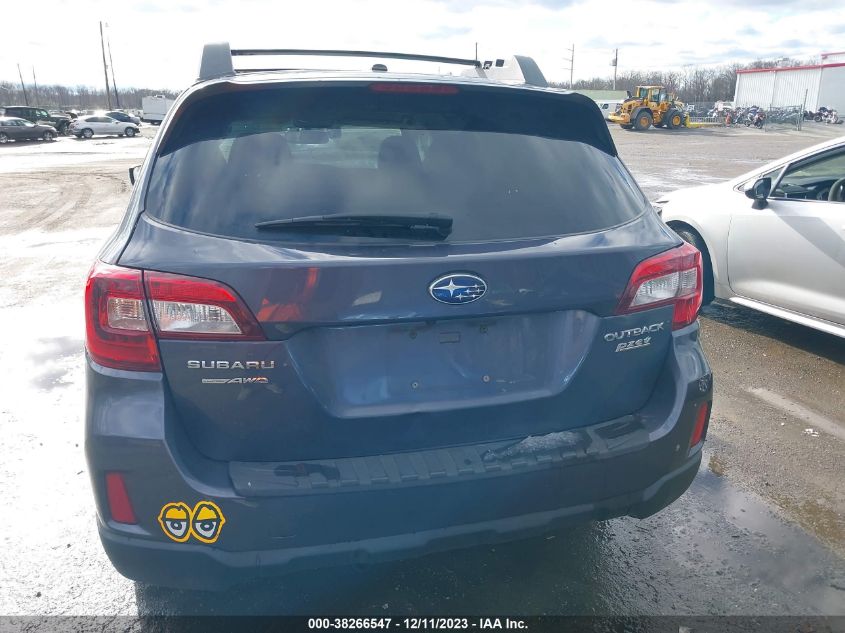 2015 SUBARU OUTBACK 2.5I LIMITED - 4S4BSALCXF3328303