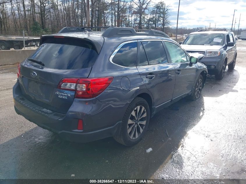 2015 SUBARU OUTBACK 2.5I LIMITED - 4S4BSALCXF3328303