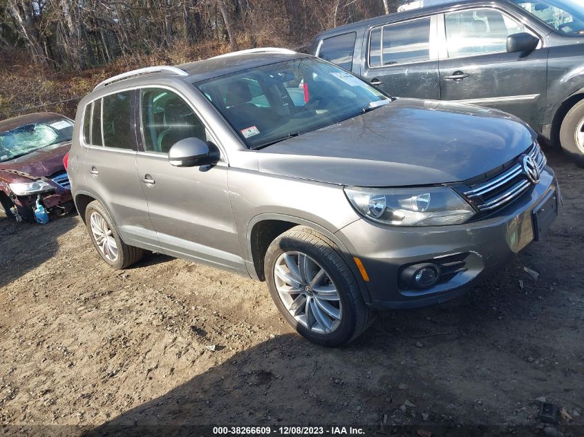 2014 VOLKSWAGEN TIGUAN S/SE/SEL/R-LINE - WVGBV3AX4EW531287