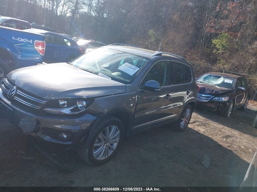 2014 VOLKSWAGEN TIGUAN S/SE/SEL/R-LINE - WVGBV3AX4EW531287