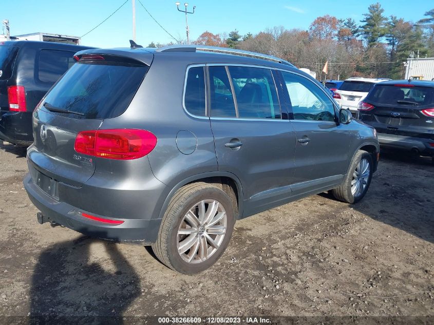 2014 VOLKSWAGEN TIGUAN S/SE/SEL/R-LINE - WVGBV3AX4EW531287