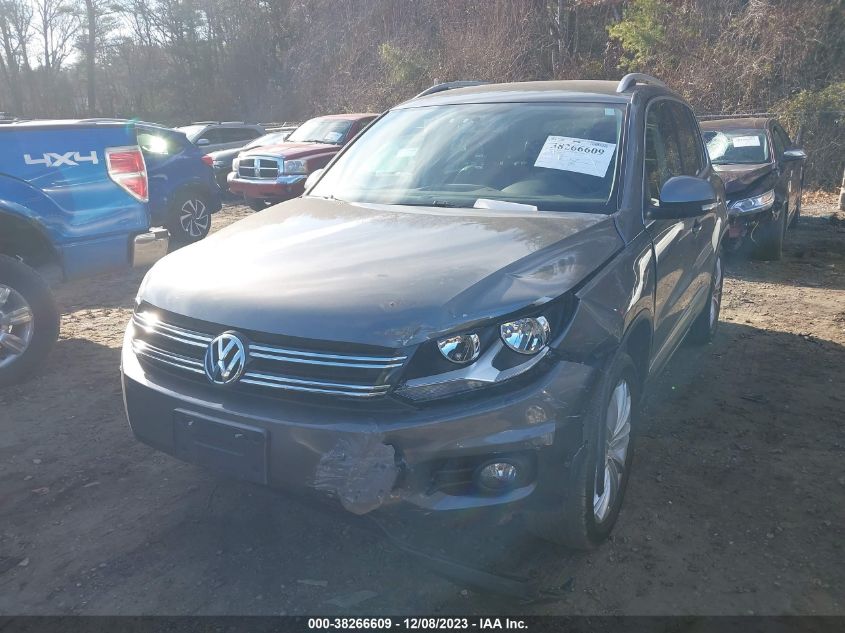 2014 VOLKSWAGEN TIGUAN S/SE/SEL/R-LINE - WVGBV3AX4EW531287