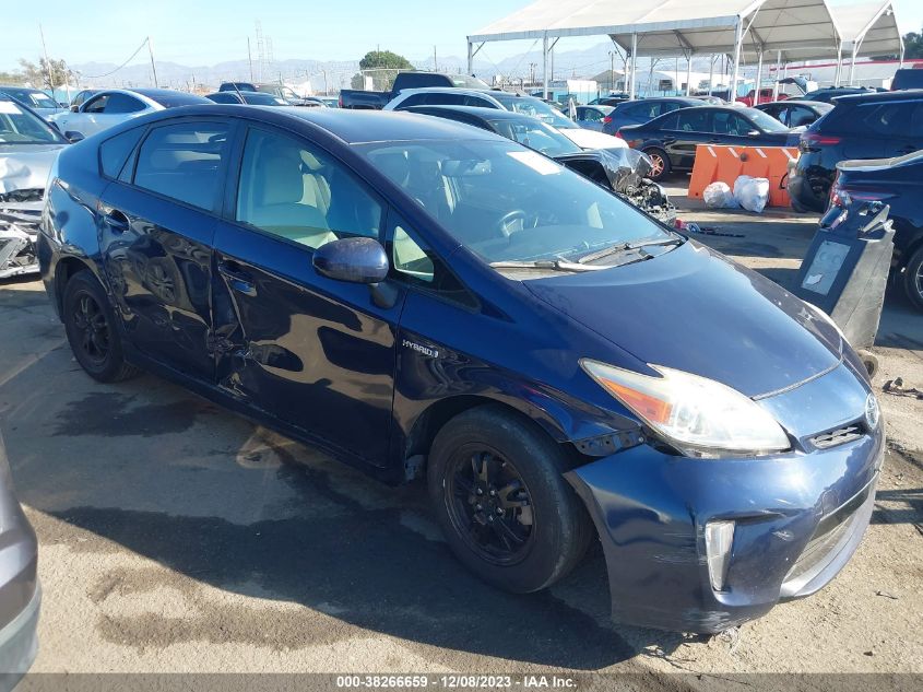 2013 TOYOTA PRIUS ONE/TWO/THREE/FOUR/FIVE - JTDKN3DUXD0343056