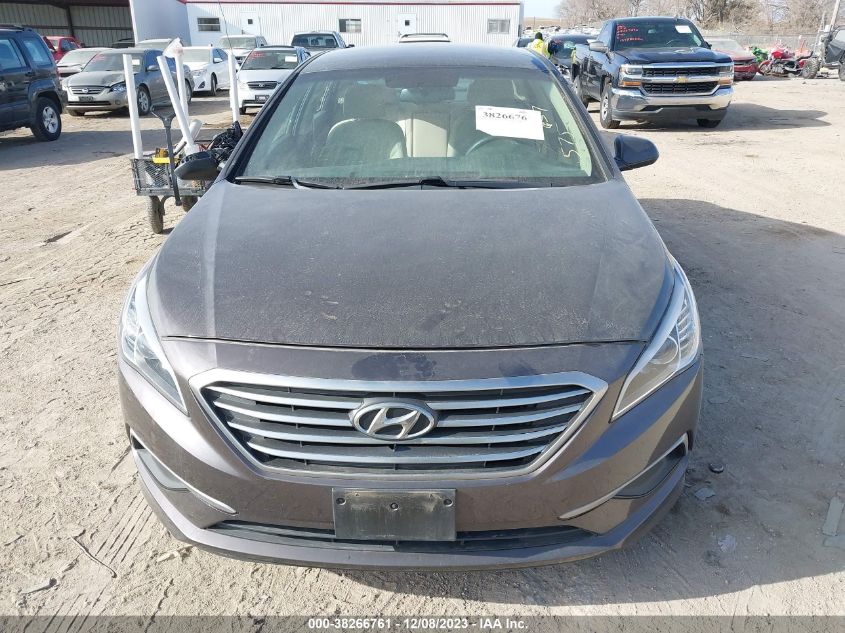 2017 HYUNDAI SONATA SE - 5NPE24AF0HH550520