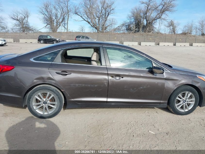 2017 HYUNDAI SONATA SE - 5NPE24AF0HH550520