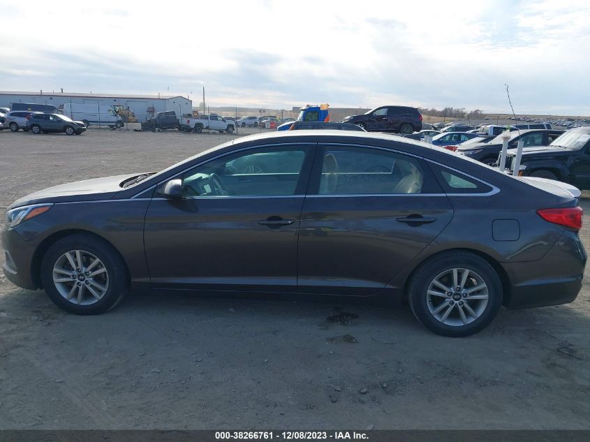 2017 HYUNDAI SONATA SE - 5NPE24AF0HH550520