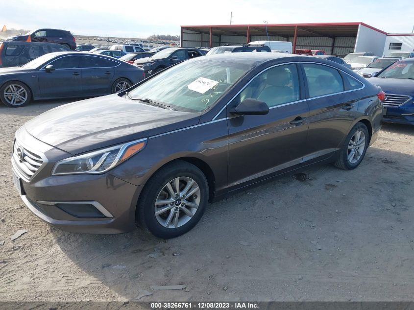 2017 HYUNDAI SONATA SE - 5NPE24AF0HH550520