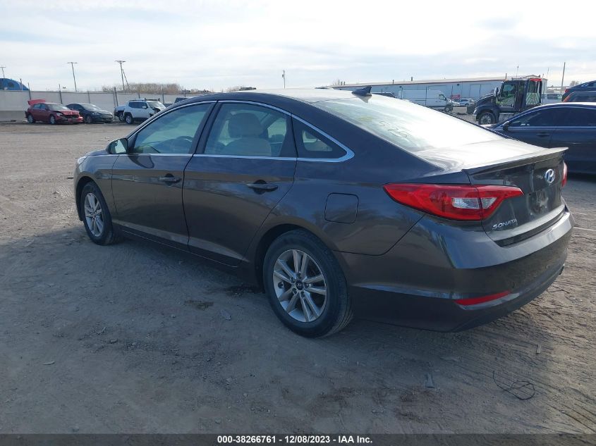 2017 HYUNDAI SONATA SE - 5NPE24AF0HH550520