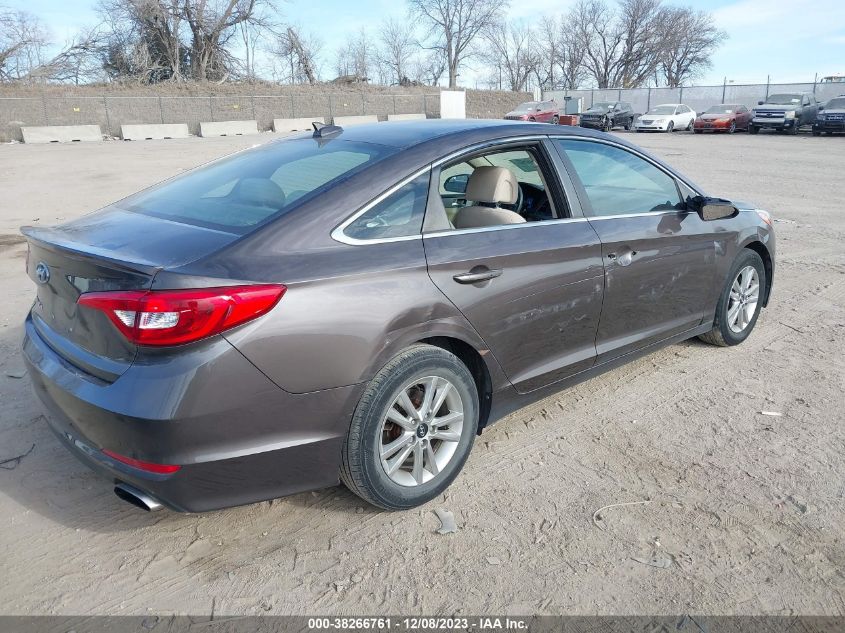 2017 HYUNDAI SONATA SE - 5NPE24AF0HH550520