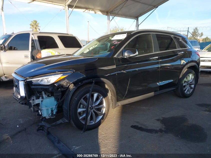 VIN 3PCAJ5BA5NF108529 2022 INFINITI QX50 LUXE