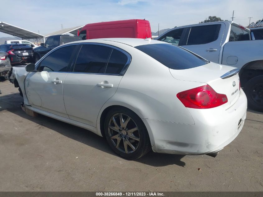 2013 INFINITI G37X JN1CV6AR7DM762371