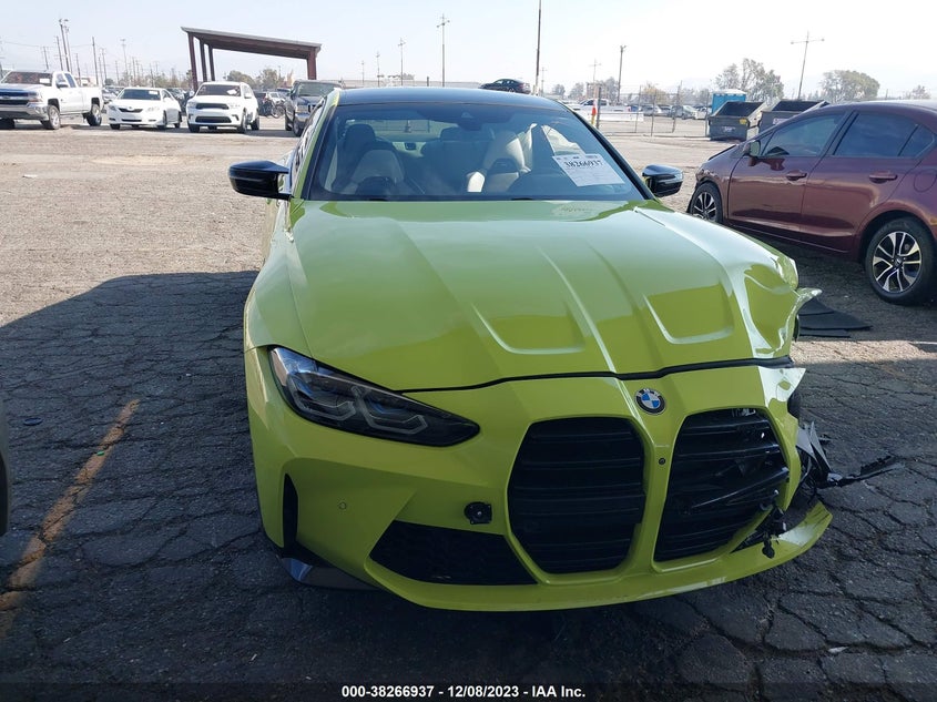 VIN WBS33AZ0XMCF87689 2021 BMW M4 COMPETITION