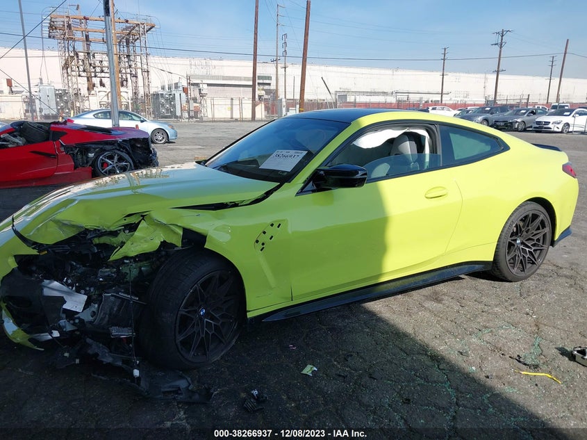 VIN WBS33AZ0XMCF87689 2021 BMW M4 COMPETITION