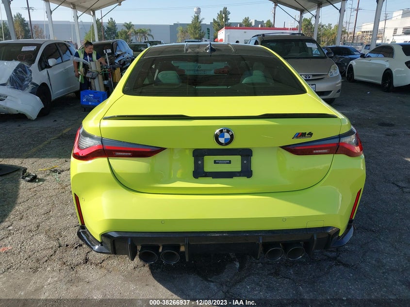 VIN WBS33AZ0XMCF87689 2021 BMW M4 COMPETITION