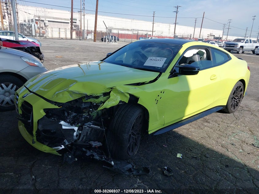 VIN WBS33AZ0XMCF87689 2021 BMW M4 COMPETITION