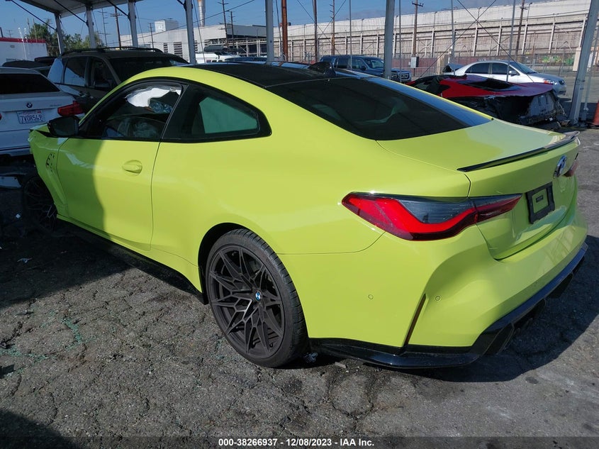 VIN WBS33AZ0XMCF87689 2021 BMW M4 COMPETITION
