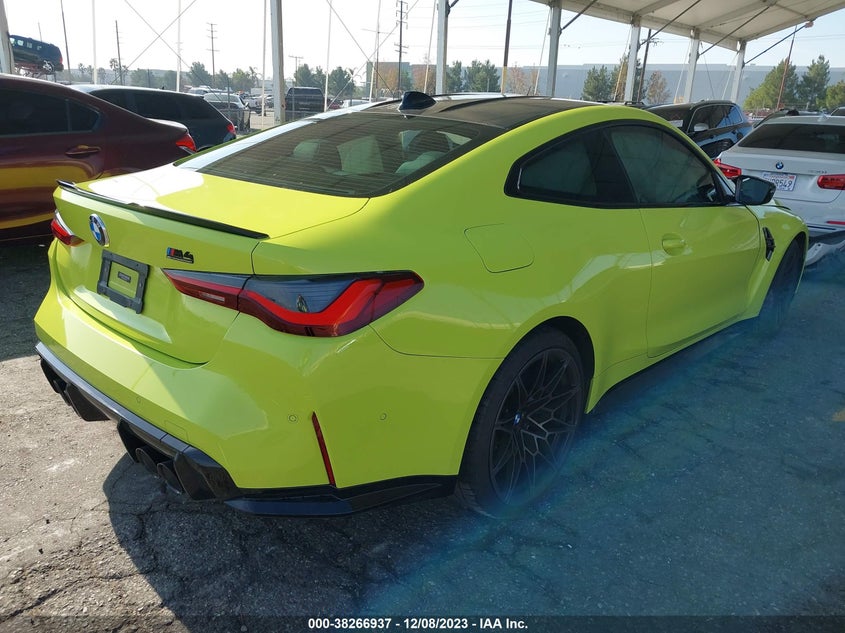 VIN WBS33AZ0XMCF87689 2021 BMW M4 COMPETITION