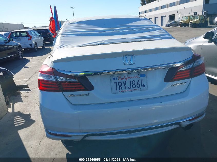 2016 HONDA ACCORD SPORT - 1HGCR2F50GA164467