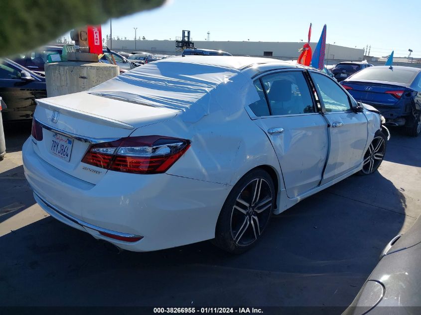2016 HONDA ACCORD SPORT - 1HGCR2F50GA164467