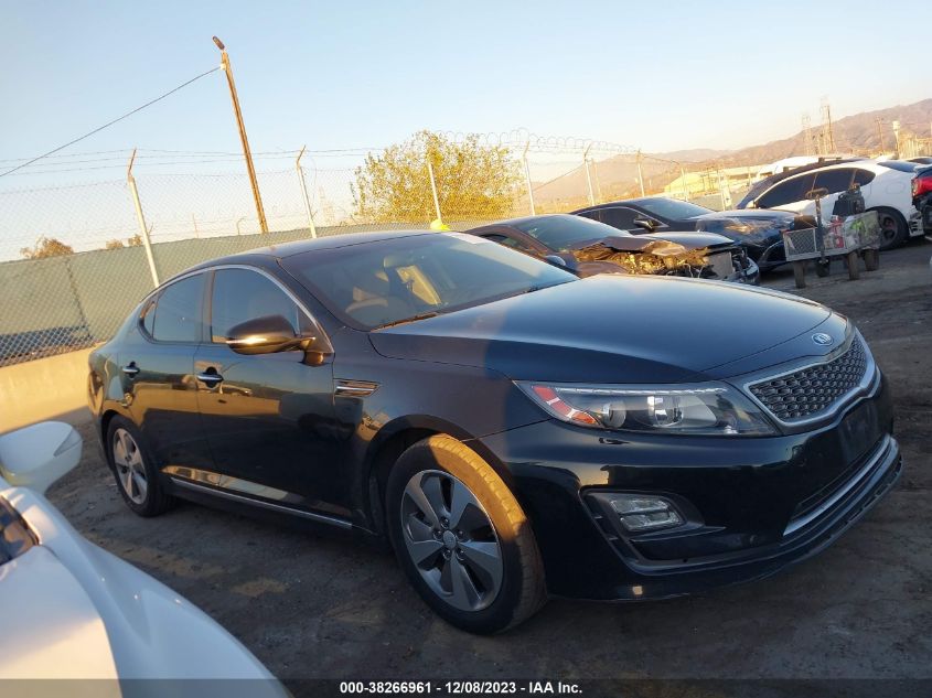 2015 KIA OPTIMA HYBRID EX - KNAGN4AD4F5080405