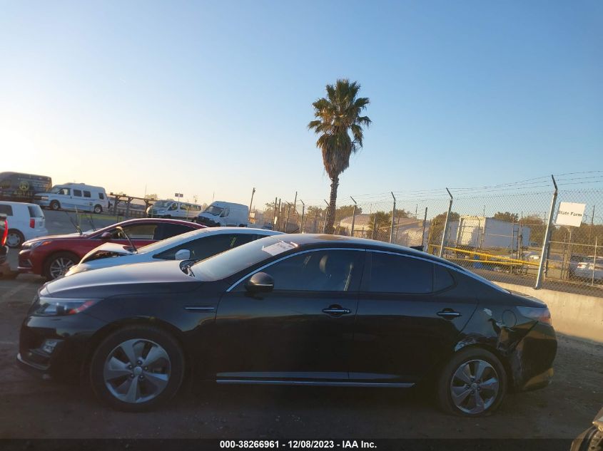 2015 KIA OPTIMA HYBRID EX - KNAGN4AD4F5080405