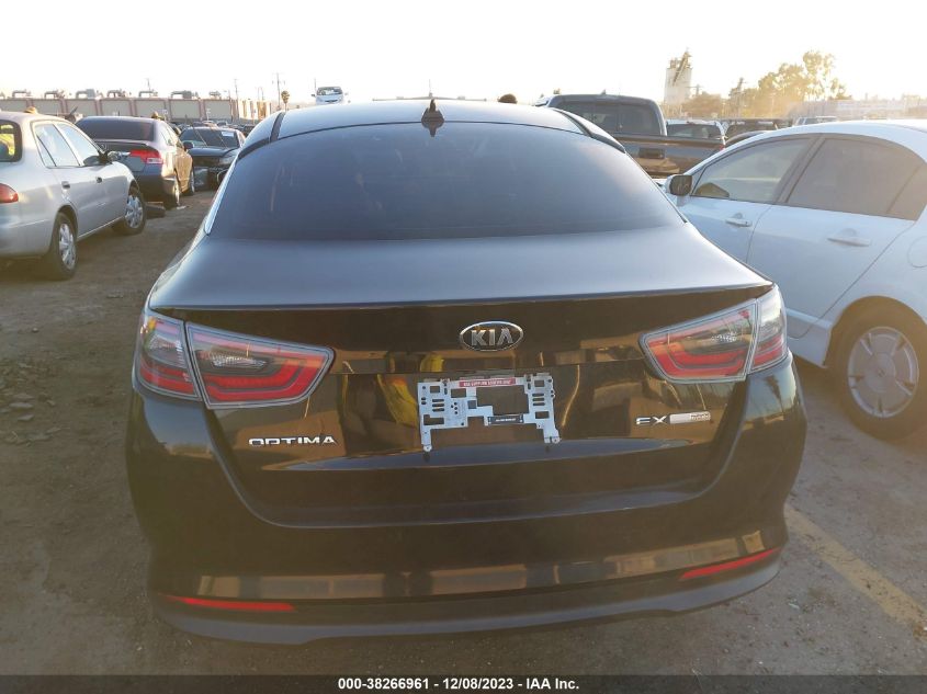 2015 KIA OPTIMA HYBRID EX - KNAGN4AD4F5080405