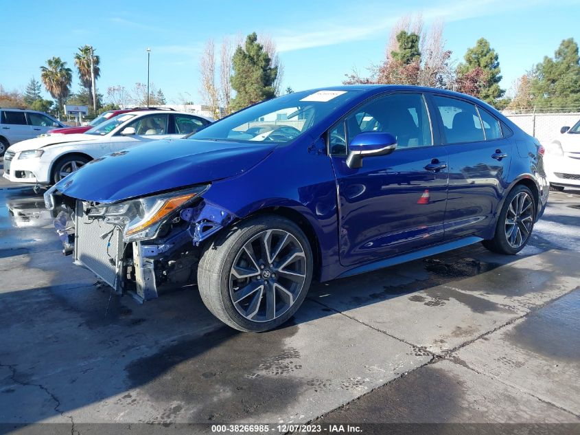 2020 TOYOTA COROLLA SE/NIGHT SHADE - 5YFS4RCE8LP029474