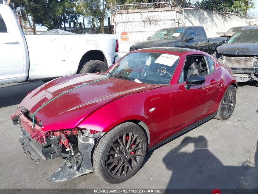 2019 MAZDA MX-5 MIATA RF CLUB JM1NDAL78K0308156