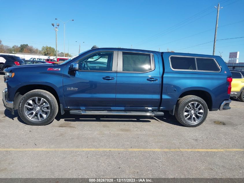 2021 CHEVROLET SILVERADO 1500 4WD  SHORT BED LT - 3GCUYDED4MG230395