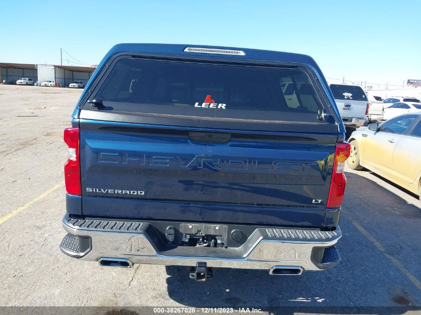 2021 CHEVROLET SILVERADO 1500 4WD  SHORT BED LT - 3GCUYDED4MG230395