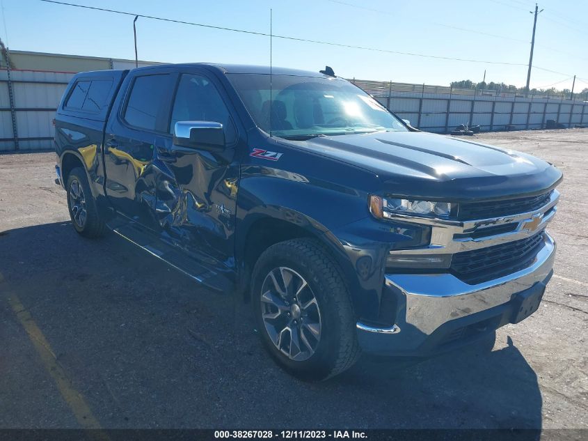 2021 CHEVROLET SILVERADO 1500 4WD  SHORT BED LT - 3GCUYDED4MG230395
